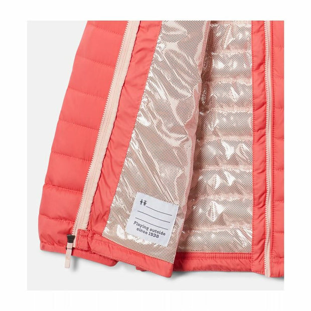 Sportjacke für Kinder Columbia Powder Lite™ Lachsfarben