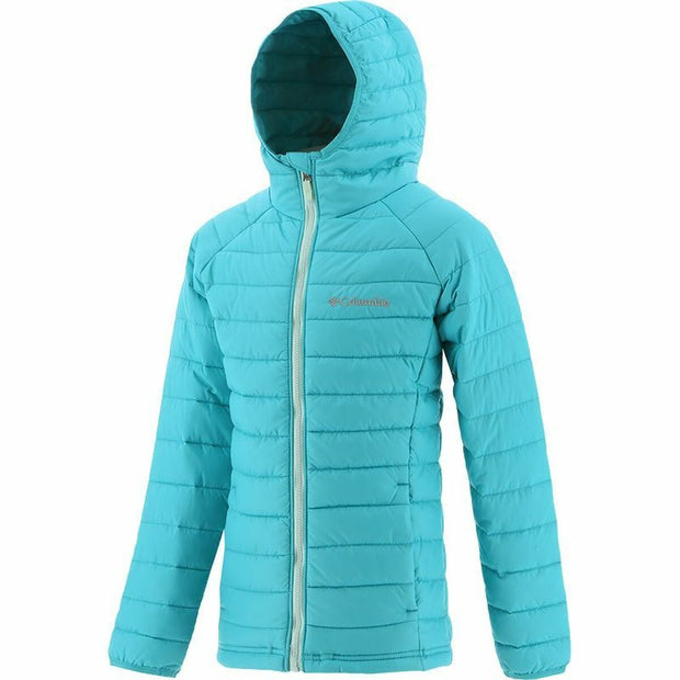 Sportjacke für Kinder Columbia Powder Lite türkis