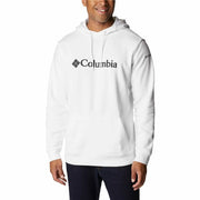 Herren Sweater mit Kapuze Columbia CSC Basic Logo Weiß