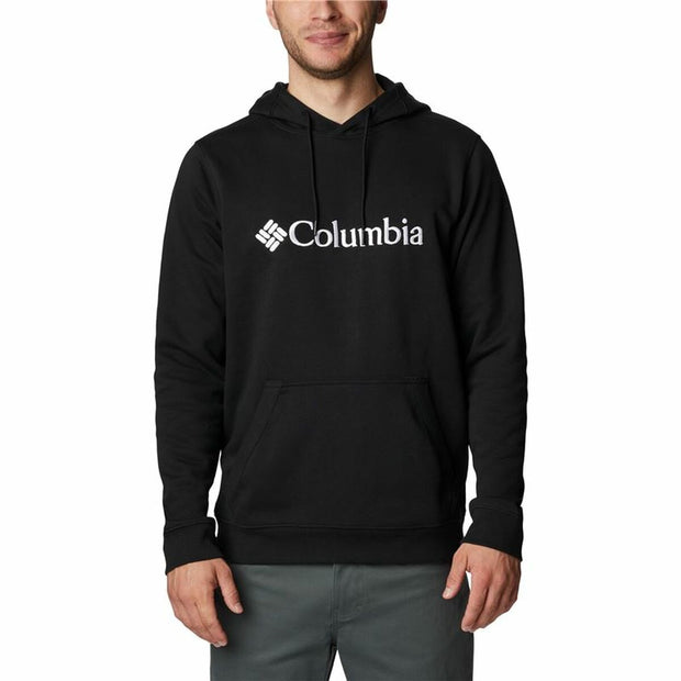 Herren Sweater mit Kapuze Columbia CSC Basic Logo Schwarz