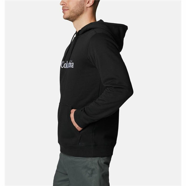 Herren Sweater mit Kapuze Columbia CSC Basic Logo Schwarz