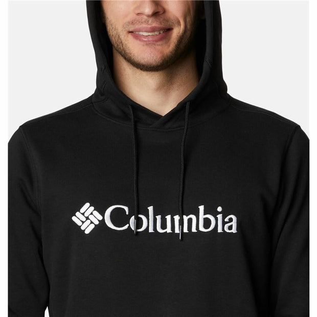 Herren Sweater mit Kapuze Columbia CSC Basic Logo Schwarz