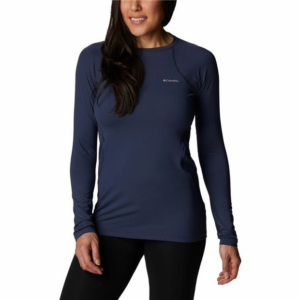 Langarm Damen T-Shirt Columbia Midweight Blau