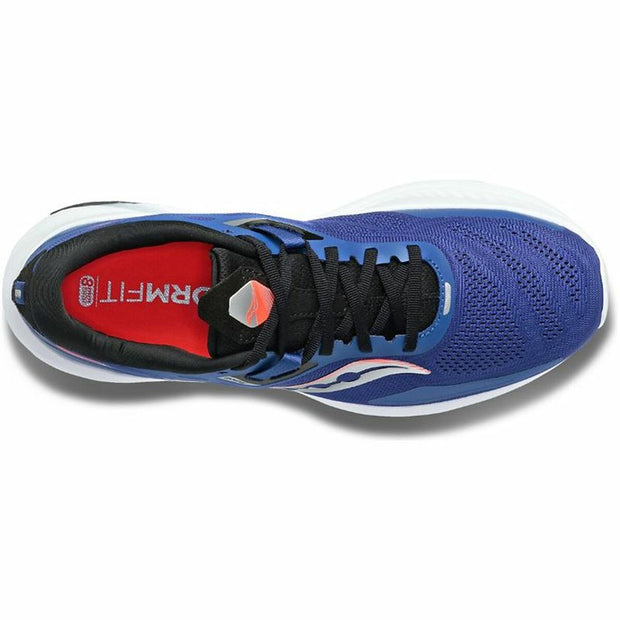 Herren-Sportschuhe Saucony Guide Blau Unisex