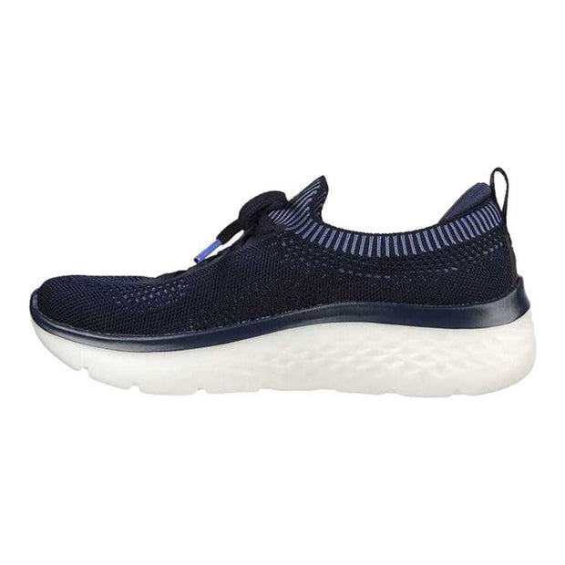 Laufschuhe für Erwachsene Skechers Engineered Flat Knit W Blau