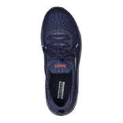 Laufschuhe für Erwachsene Skechers Engineered Flat Knit W Blau