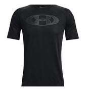 Kurzarm-T-Shirt Under Armour TECH 2.0 LOCKERTAG Schwarz
