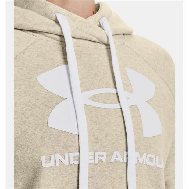 Damen Sweater mit Kapuze Under Armour  Fleece Logo Weiß
