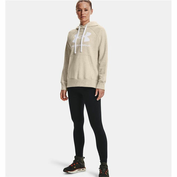 Damen Sweater mit Kapuze Under Armour  Fleece Logo Weiß
