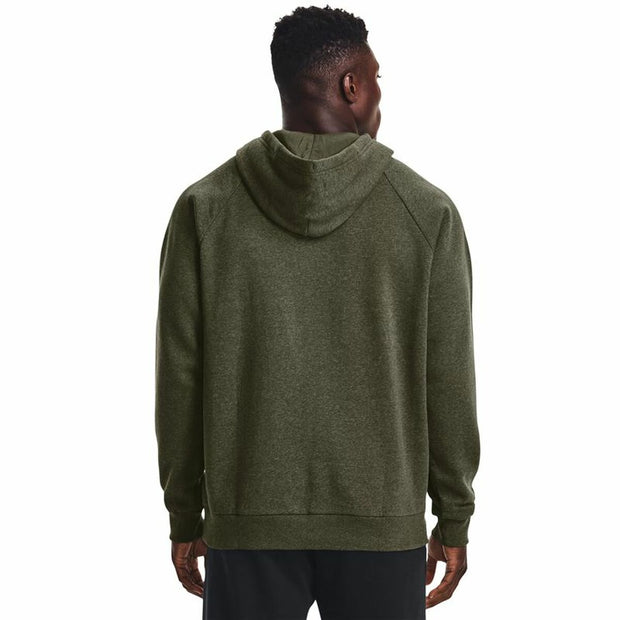 Herren Sweater mit Kapuze Under Armour grün