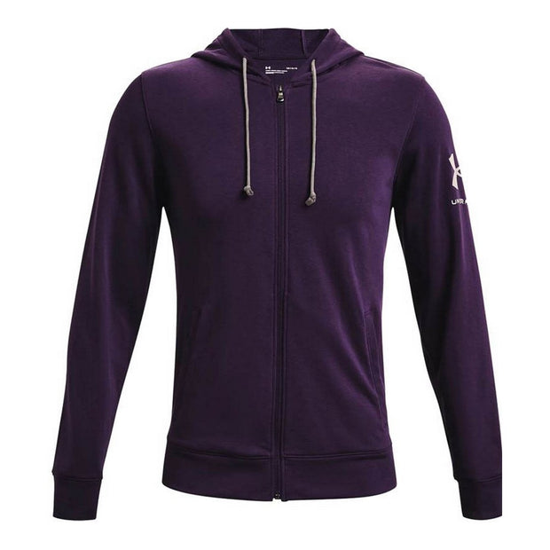 Sportjacke Under Armour Rival Terry Magenta