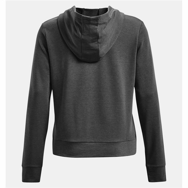 Damen Sweater mit Kapuze Under Armour Rival Terry FZ Mit Kapuze Dunkelgrau