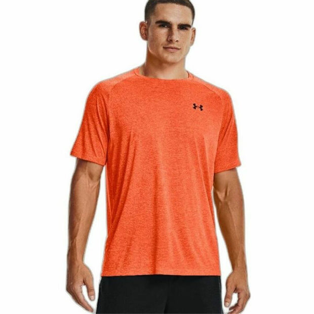 Kurzärmliges Sport T-Shirt Under Armour Tech 2.0 Orange