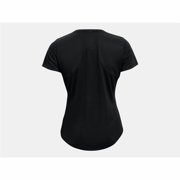 Damen Kurzarm-T-Shirt Under Armour Stride Schwarz