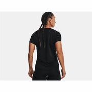 Damen Kurzarm-T-Shirt Under Armour Stride Schwarz