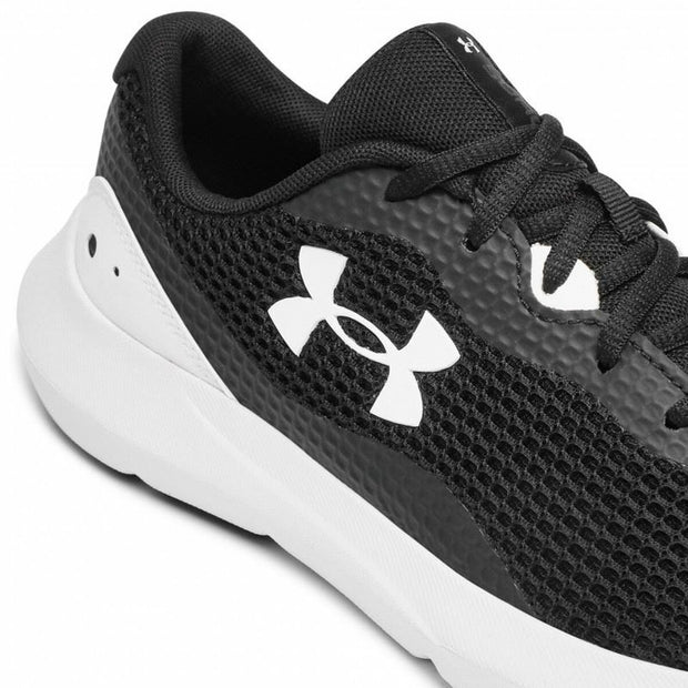 Laufschuhe für Erwachsene Under Armour Surge 3 Schwarz