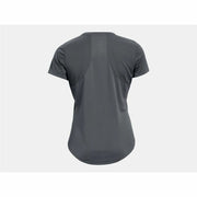 Damen Kurzarm-T-Shirt Under Armour Stride Grau