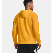 Herren Sweater mit Kapuze Under Armour Rival Big Logo Gelb