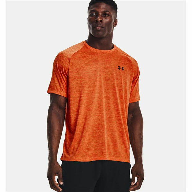 Herren Kurzarm-T-Shirt Under Armour Tech™ Orange