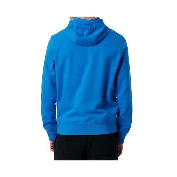Herren Sweater mit Kapuze und Reißverschluss New Balance MJ03558 SBU Blau