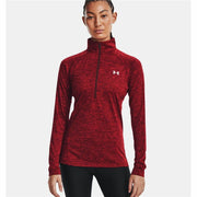 Damen Sweater ohne Kapuze Under Armour Tech Twist Dunkelrot