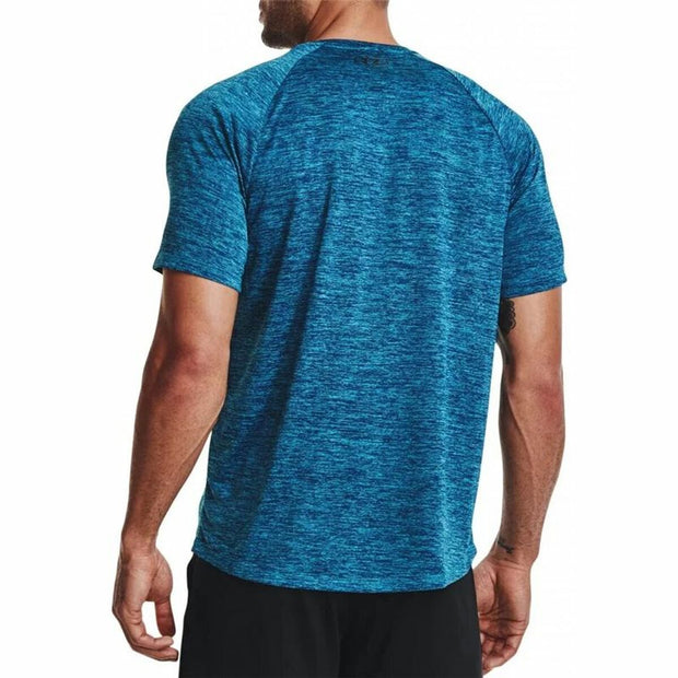 Herren Kurzarm-T-Shirt Under Armour Tech 2.0 Blau