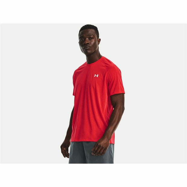 Herren Kurzarm-T-Shirt Under Armour Streaker Rot