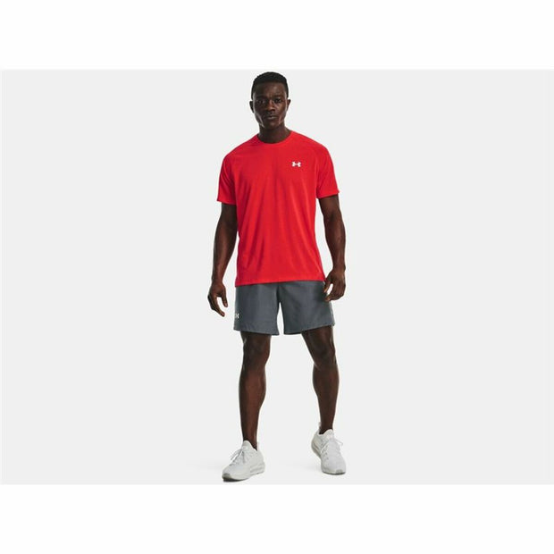 Herren Kurzarm-T-Shirt Under Armour Streaker Rot