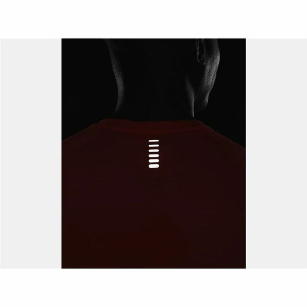 Herren Kurzarm-T-Shirt Under Armour Streaker Rot