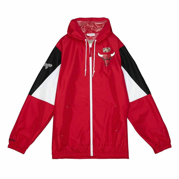 Sportjackefür Herren Mitchell & Ness Chicago Bulls Basketball Rot