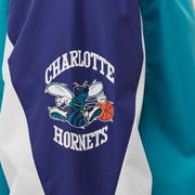 Sportjackefür Herren Mitchell & Ness Charlotte Hornets Blau Basketball