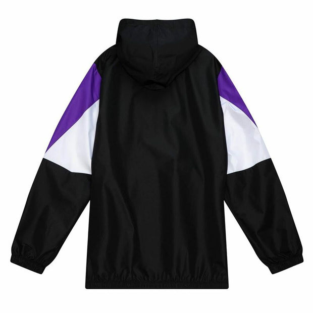 Sportjackefür Herren Mitchell & Ness Toronto Raptors Basketball Schwarz