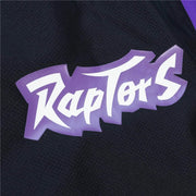 Sportjackefür Herren Mitchell & Ness Toronto Raptors Basketball Schwarz