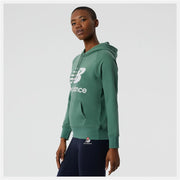 Damen Sweater mit Kapuze New Balance grün