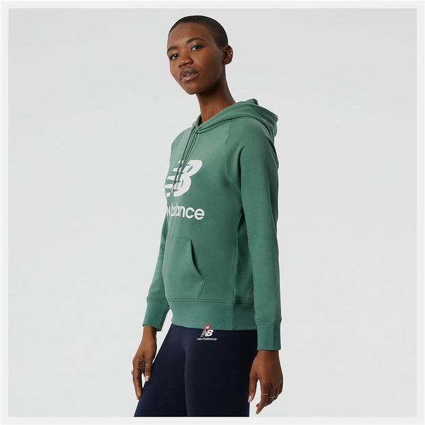 Damen Sweater mit Kapuze New Balance grün