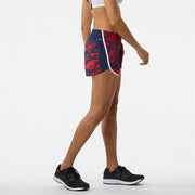 Herren-Sportshorts New Balance Printed Accelerate Rot
