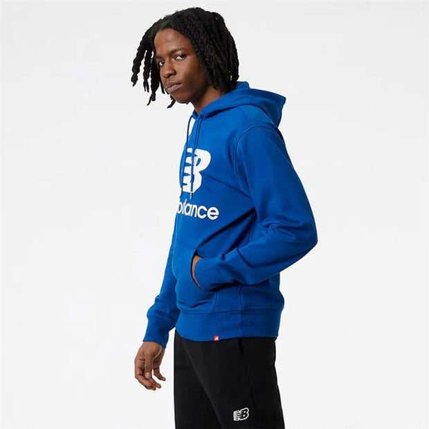Herren Sweater mit Kapuze New Balance Blau
