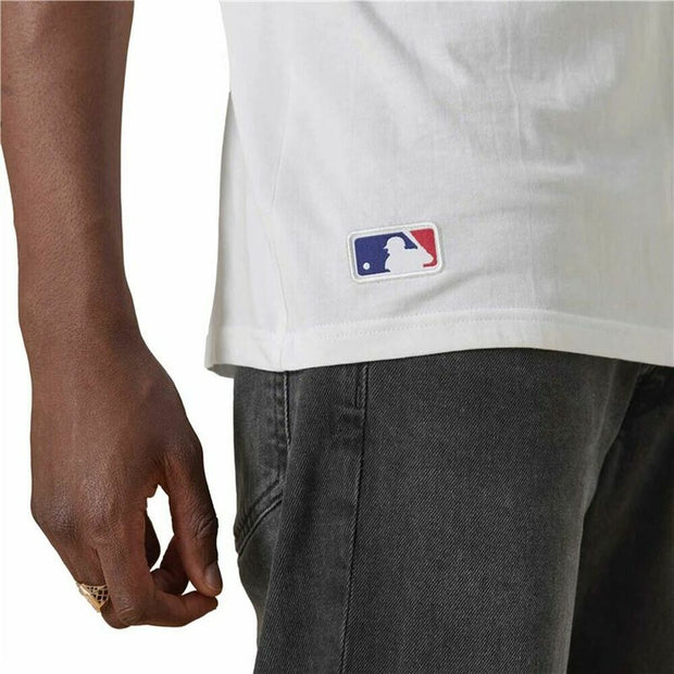 Herren Kurzarm-T-Shirt New Era Boston Red Sox  Weiß