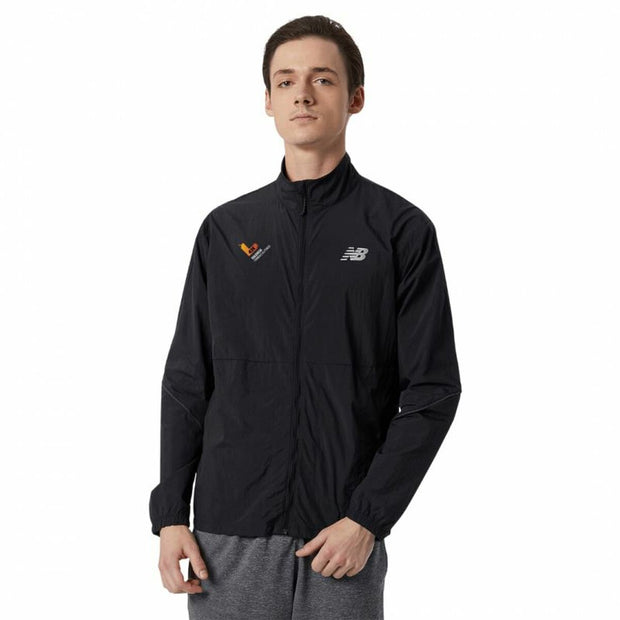 Sportjackefür Herren New Balance Impact Run Schwarz