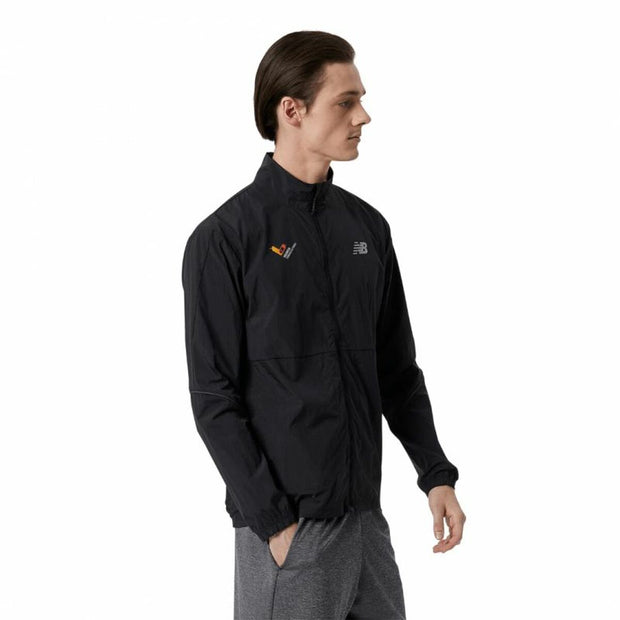 Sportjackefür Herren New Balance Impact Run Schwarz