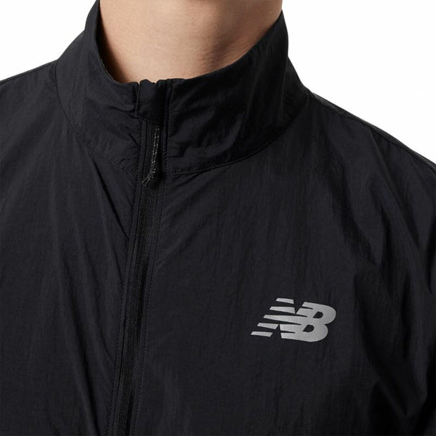 Sportjackefür Herren New Balance Impact Run Schwarz