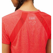 Damen Kurzarm-T-Shirt New Balance Impact Run Orange