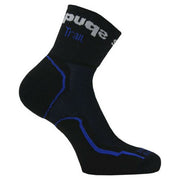 Sportsocken Spuqs Coolmax Protect Schwarz Blau