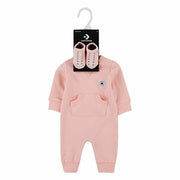 Sports Outfit for Baby Converse Chuck Patch Coverall Pink