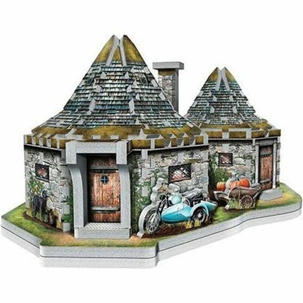 3D Puzzle Wrebbit Harry Potter Hagrid's Hut 270 Pieces