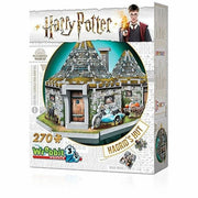 3D Puzzle Wrebbit Harry Potter Hagrid's Hut 270 Pieces