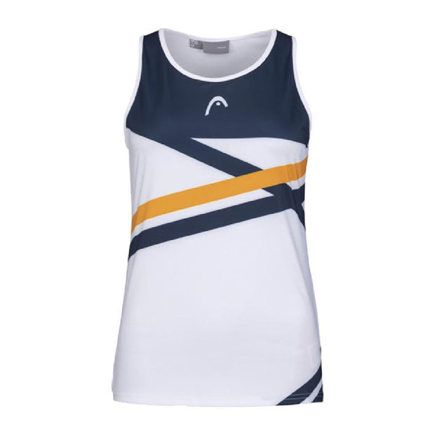 T-Shirt Head Tenis PERF Tank Top W Weiß