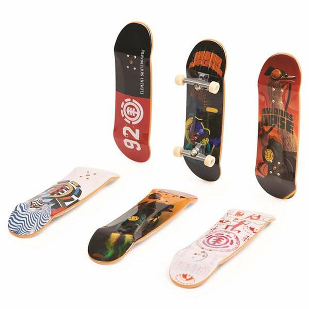 Playset Spin Master 6 uds Skateboard