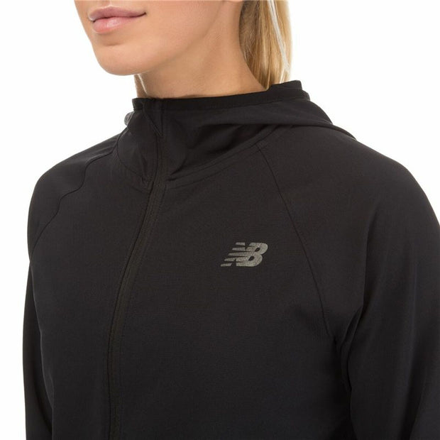 Sportjacke für Frauen New Balance Schwarz