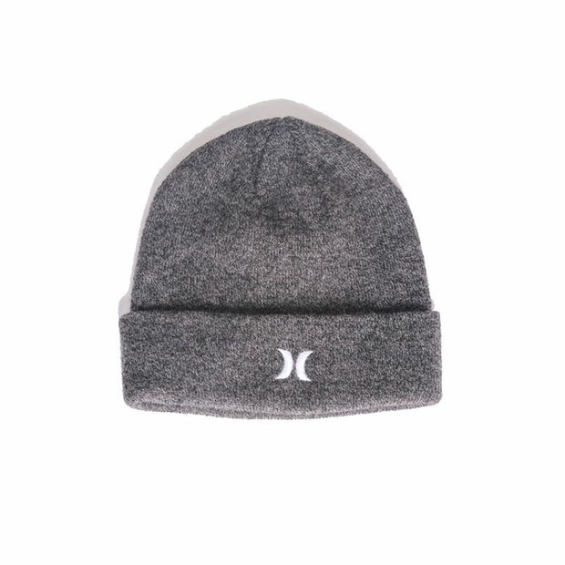 Hut Hurley Beanie Icon Cuff Grau